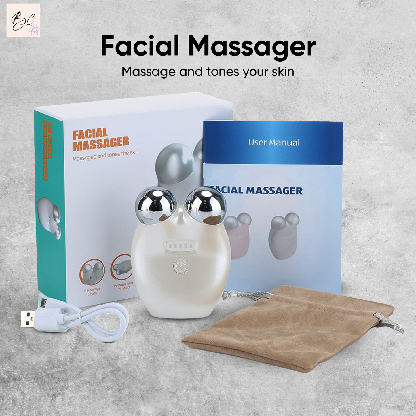 EMS Microcurrent Facial Massager