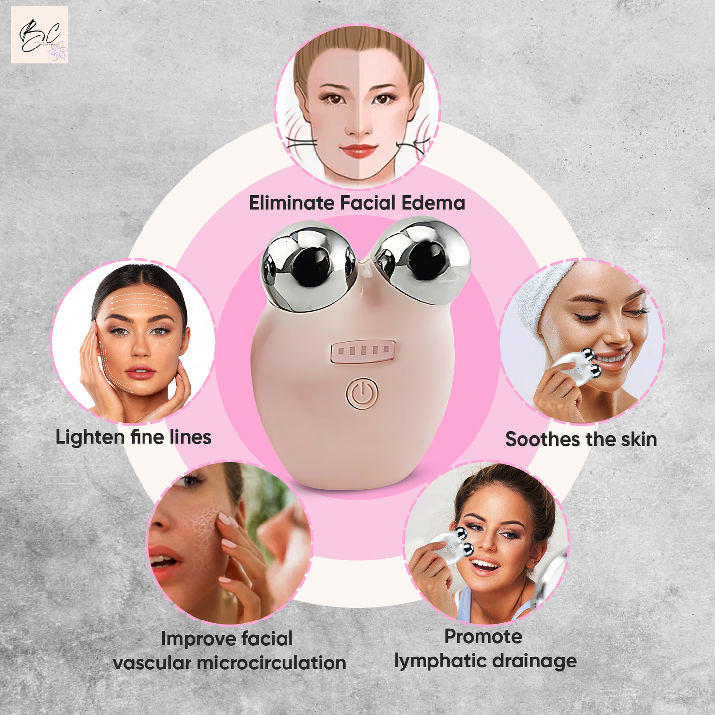 EMS Microcurrent Facial Massager